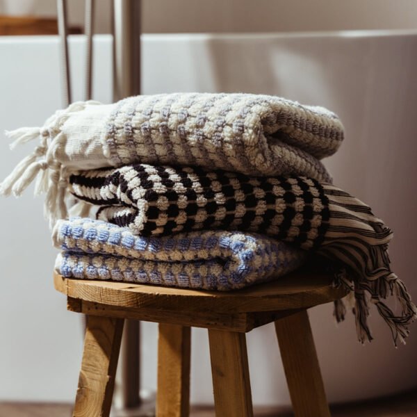 Turkish Hand Towel with Tassels