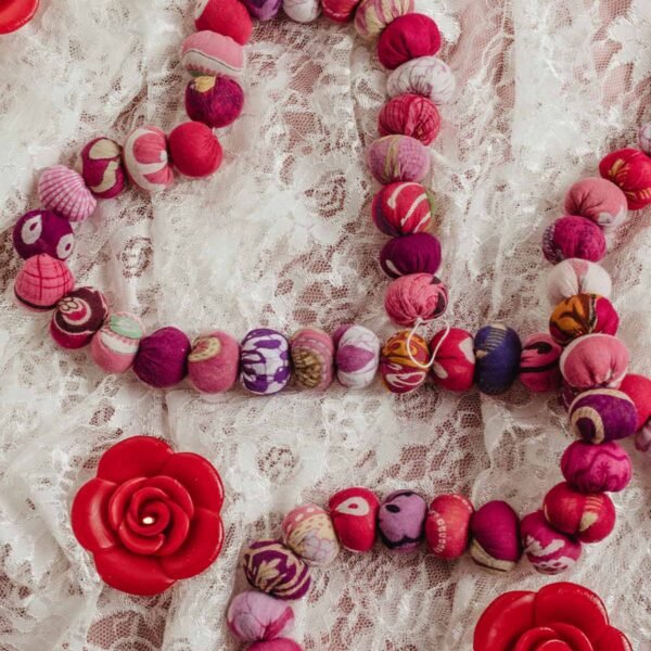 Saree Bead Valentine Garland